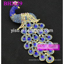 elegant decorative crystal brooch